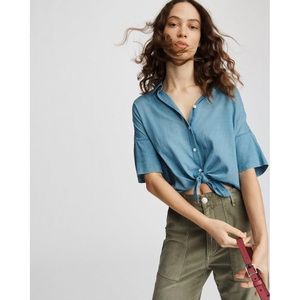 Rag & Bone - Tie shirt